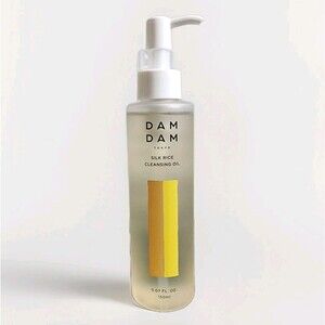New DAMDAM Silk Rice Makeup-Removing Cleansing Oil 5.07 Fl. Oz.